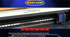 Desktop Screenshot of minassigns.com.br